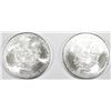 Image 2 : 2-BU 2010 AMERICAN SILVER EAGLES