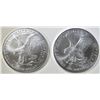 Image 2 : 2 2022 AMERICAN SILVER EAGLES