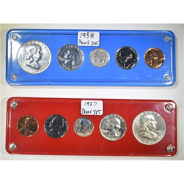 1957, 58 PROOF SET