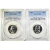 Image 1 : 2 1956 WASHINGTON QUARTERS PCGS PR 67