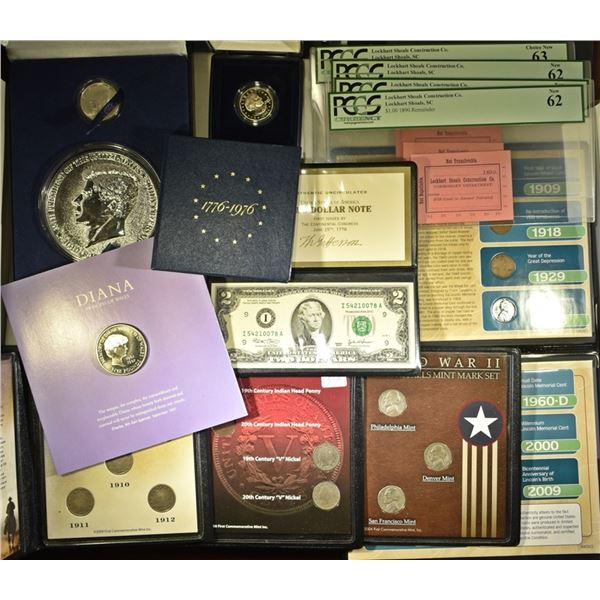 MISC COLLECTORS ITEMS; LAST FIVE LIBERTY HEAD