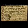 1771 North Carolina 3 Pound Colonial Note (COI-3227)