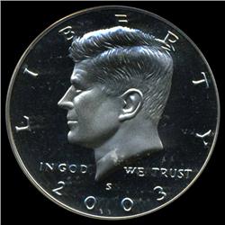 2003S Kennedy Half Graded PR70 DCAM (COI-3747)