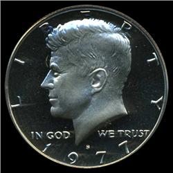 1977S US Kennedy Proof Half Coin GEM (COI-3861)