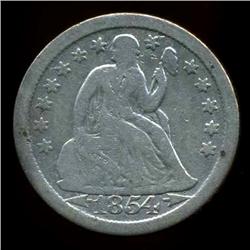 1854O Seated Dime RARE Variety (COI-3916)