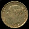 1883 Great Britain Gold Half Soverign Coin XF (COI-625)