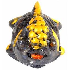 520ct. Black Blue Star Sapphire Goldfish Statue RETAIL $1350 (GEM-2692)