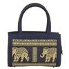Image 1 : Thai Silk Hand Crafted Elephant Handbag