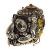 Image 3 : Tibetan Ritual Nickel Adorned Monkey Skull