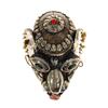 Image 6 : Tibetan Ritual Nickel Adorned Monkey Skull