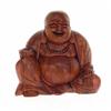 Hand Carved Mahogany Buddha