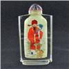 Heavy Blown Glass Chinese Snuff Bottle