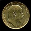 1906P AUSTRALIA Gold Soverign Coin AU+