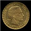 1930 Uruguay 5 Peso Gold Coin Choice+ BU