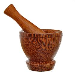 Coconut Wood Mortar & Pestle