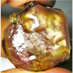 199ct. Super Big Size Rainbow Luster Multi Color Pink/Lemon/Green Natural Sapphire Rough