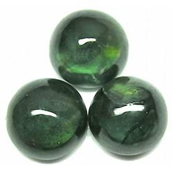 4.20ct.  3Pcs Glamorous Bluish Green Sapphire RETAIL $950