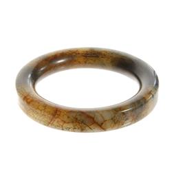 Hi Grade Brown Jade Bangle Bracelet 