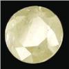 0.79ct. Exquisite Cream Color Diamond Round Cut 6mm RETAIL $ (GEM-6031)