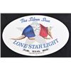 Image 1 : Lone Star Light Beer Tin Armadillo Sign