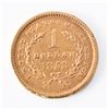 Image 2 : 1853 Gold Dollar Coin $1