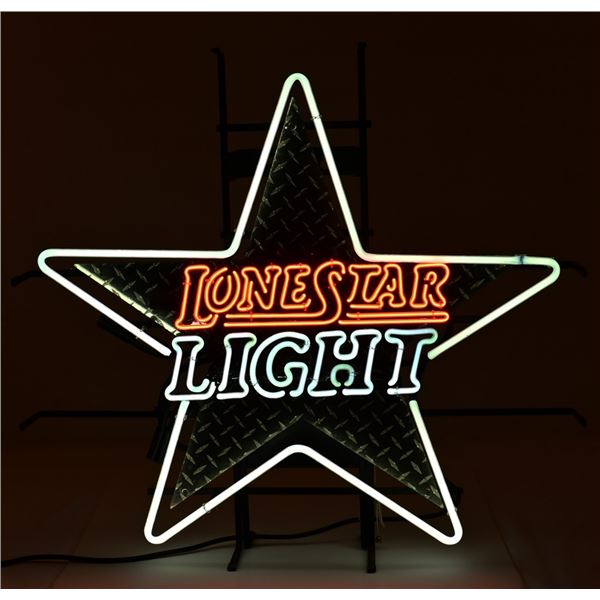Lone Star Light Star Neon Sign