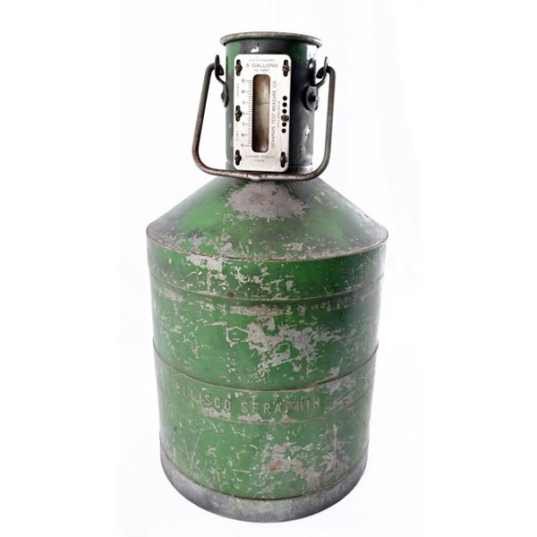 Vintage Ellisco Seraphin 5 Gallon Gas Can