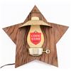Image 1 : Lone Star Beer Lighted Sign With Lantern