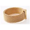 Image 4 : Tiffany & Co. 18K Gold Mesh Diamond Ring