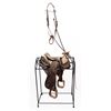 Image 6 : Antique Saddle With Bridle