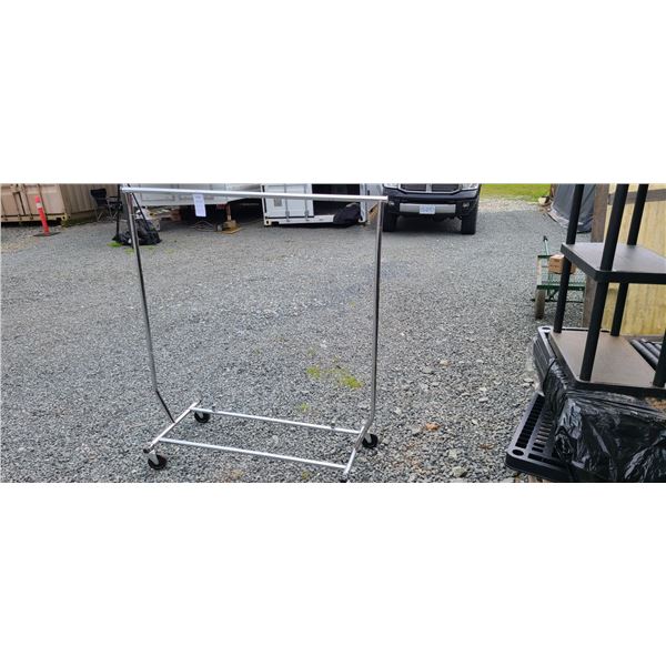 Steel Rolling Garment Rack Cat B