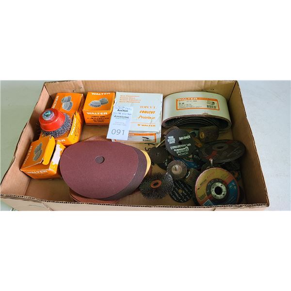 Walter Sanding Discs & Brushes Cat B