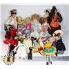 Image 1 : BOX OF ASSORTED ETHNIC THEMED DOLLS