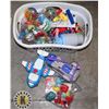 ESTATE LAUNDRY BASKET OF KIDS TOYS