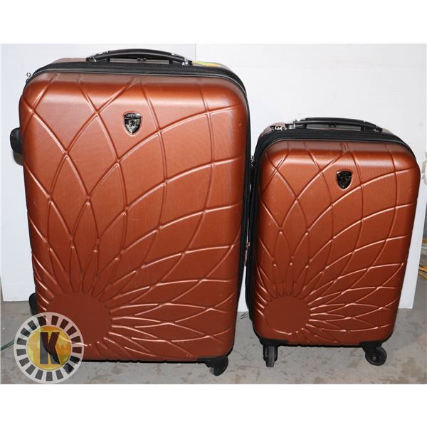 ESTATE HEYS 2PC ROLLING LUGGAGE SET