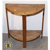 Image 1 : VINTAGE ESTATE HALF MOON SIDE TABLE