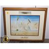 Image 1 : "HARVEST GHOSTS" ARTIST PRINT 55/99 BY O.C.LUND