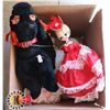 Image 1 : BOX OF VINTAGE  ANIMAL AND DOLLS