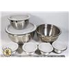 Image 1 : ESTATE BOX OF STAINLESS MIXING BOWLS