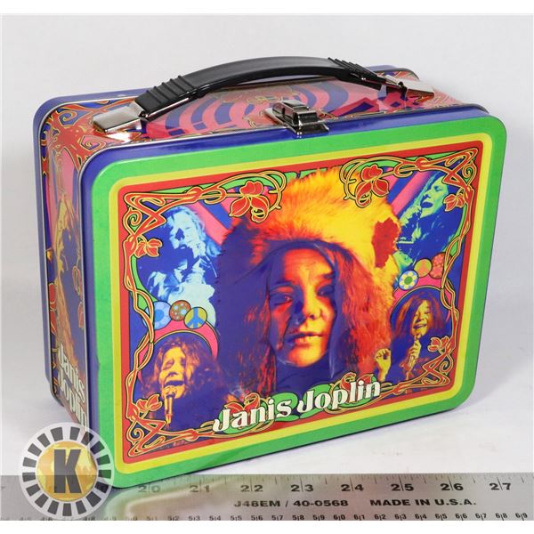 NEW JANIS JOPLIN LUNCH BOX