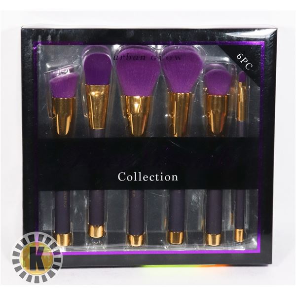 NEW 6PC MAKE UP BRUSH SET