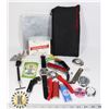 Image 1 : ASSORTED MENS ITEMS INCL. POCKET KNIFE & LIGHTERS