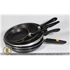 Image 1 : BUNDLE OF 6 ESTATE FRYING PANS