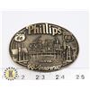 Image 1 : PHILLIPS 66TH ANNIVERSARY 1917-1983 BELT BUCKLE