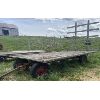 Image 2 : FARM WAGON - 14.5 FEET - DECK IS GOOD