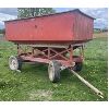 Image 1 : BRUNS GRAVITY WAGON - APPROX 200 BUSHEL