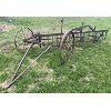 Image 1 : ANTIQUE INT HAY RAKE ON STEEL WHEELS