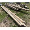 Image 2 : JOB LOT - LUMBER - 2 X 4 X 16, MISC 4 X 4, 6 X 6