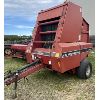 Image 2 : CASE INT 8450 ROUND BALER - TWINE