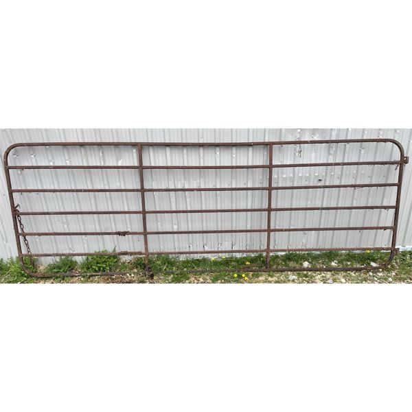 12 FOOT SQUARE TUBE GATE 